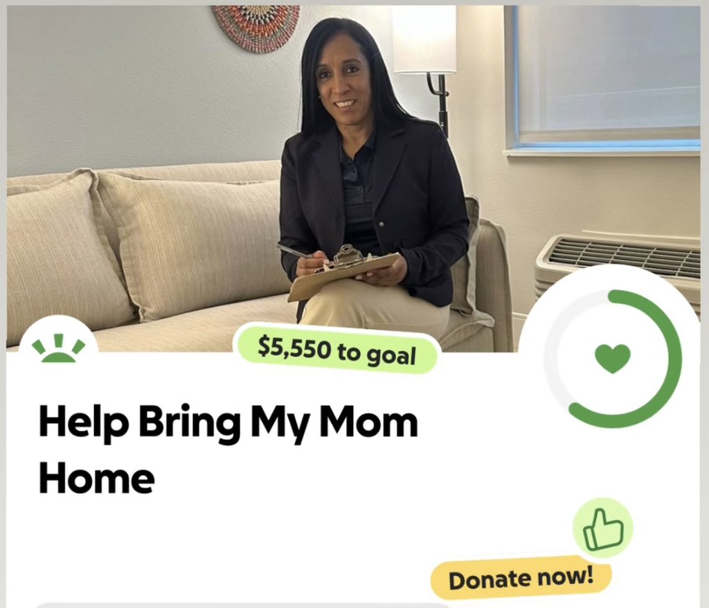 Cualquier aporte por grande o pequeño CUENTA. Si no puedes donar, por favor comparte esta campaña.
Gracias por tu apoyo y solidaridad. Familia y amigos de Ery agradecemos todo el apoyo que puedan brindarnos en estos momentos, que Dios se los multiplique. 
gofund.me/de456d3db