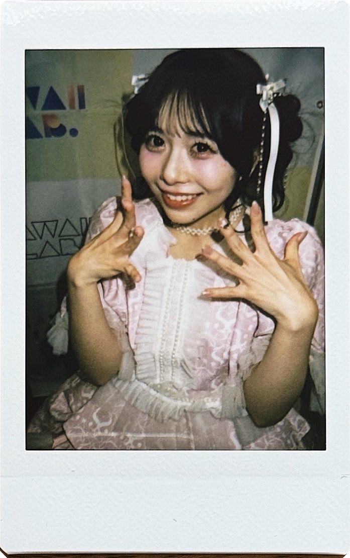 大特典会】SS栗田なつか🎀 チェキ⑩📸 なちこ💚のはっ！みいて