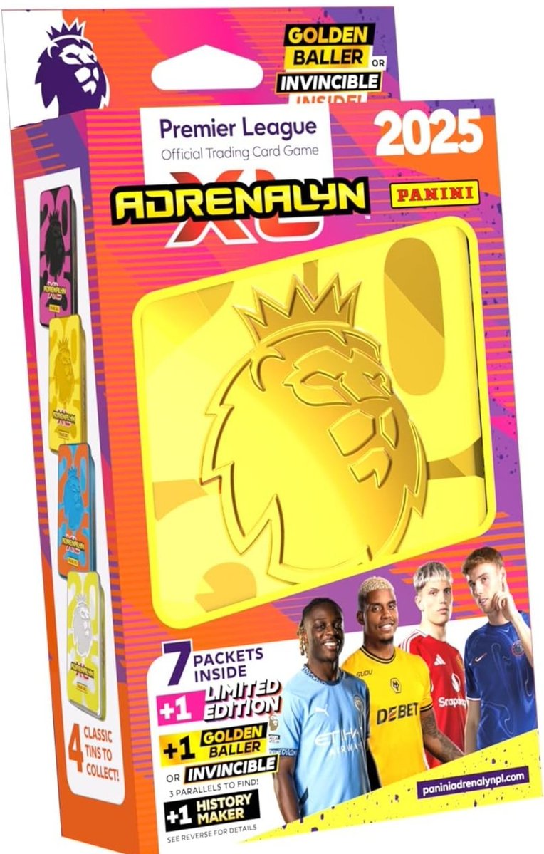 FunhouseShop's tweet image. Football Cards
Adrenalin XL and Metal Tin packs only £5.99