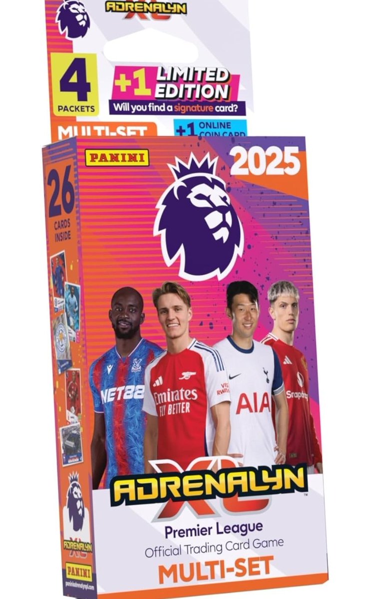 FunhouseShop's tweet image. Football Cards
Adrenalin XL and Metal Tin packs only £5.99