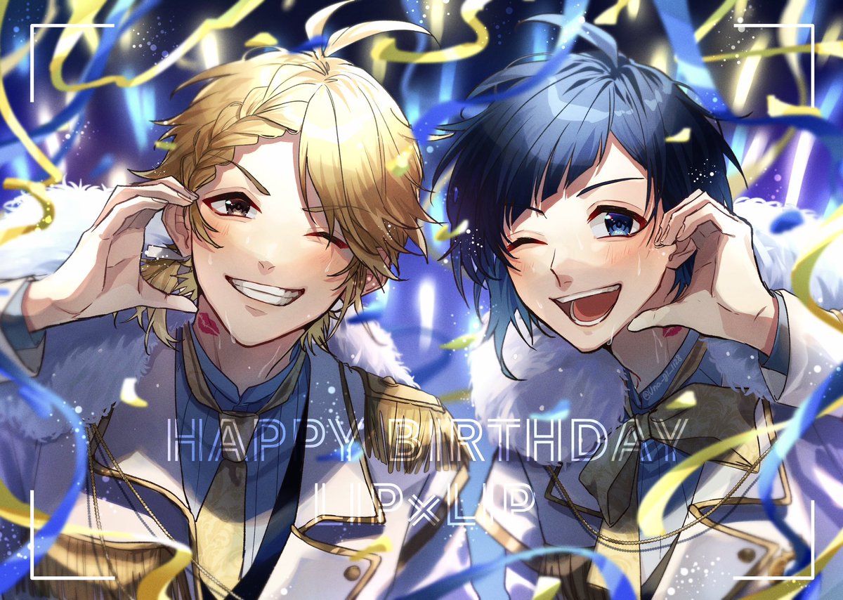 PONYO_173's tweet image. RT @Una_gi__1128: HBD🎂🎉💐LIP×LIP💋💋✨️
 #LIPLIP誕生祭2026  #ハニワ美術部