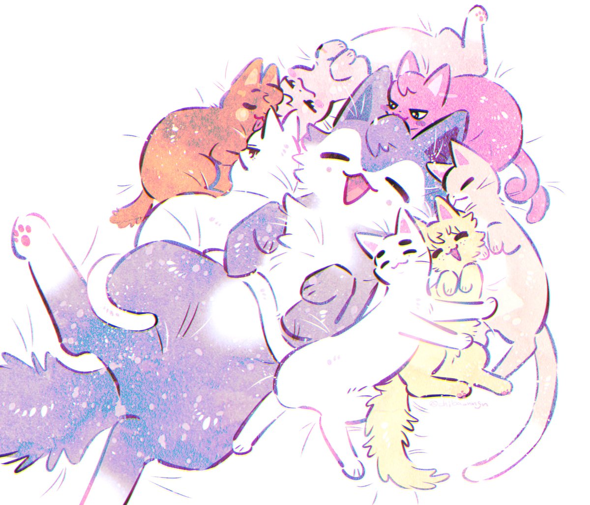 ねこの日🐱🐱🐱🐱🐱🐱🐱🐱