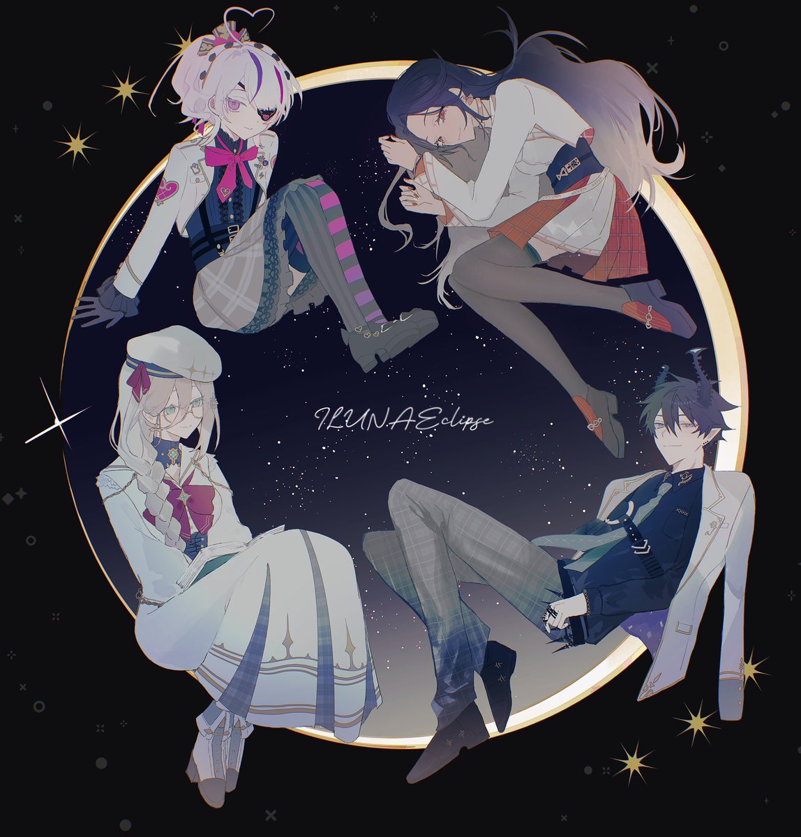 #ILUNA #ILUNAEclipse
#ScarleArt #AmareAtelier #MariArtte #RenZottoArt