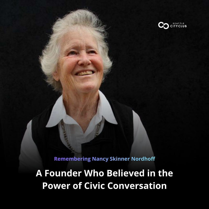 Seattle CityClub tweet media