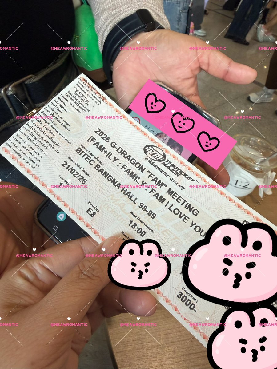 ขอบคุณลูกค้าที่ใช้บริการร้าน
วันนี้ 21/2/69นะค่ะ
GDRAGON2026inBKK
#รีวิวromanticlay