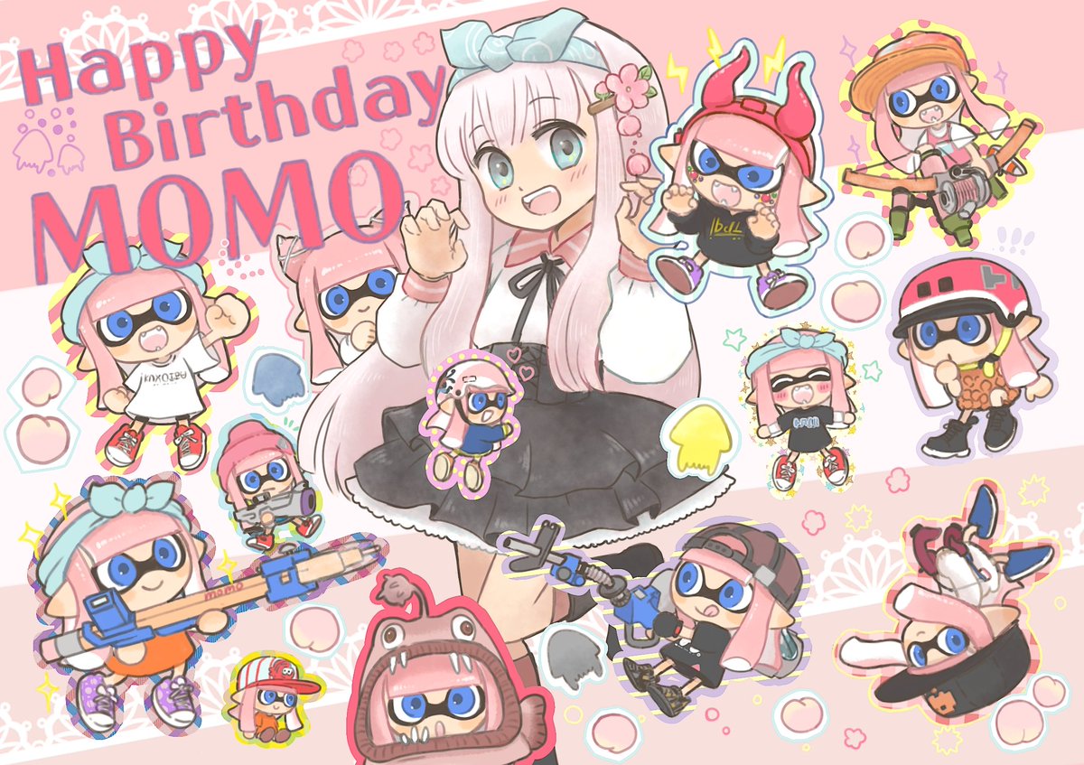 お誕生日おめでとうございます🍑🍑🍑
幸せな1年になりますように～✨️✨️
#ももいろえんぴつ