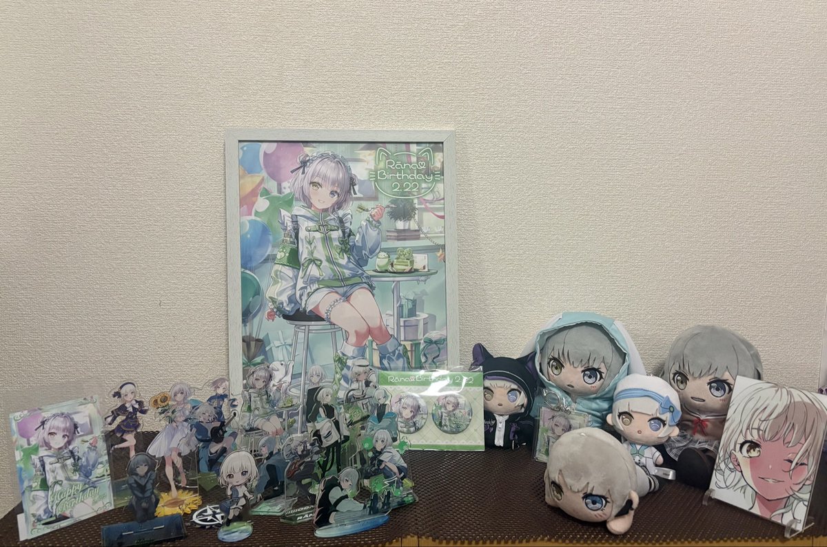 楽奈、誕生日おめでとう🎉🎉🎉 これからも楽奈らしく自由気ままに