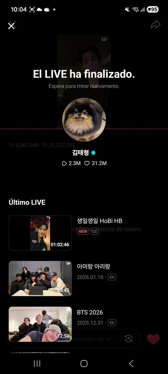 jmidpty's tweet image. Se fue. Ahora me quedo un vacío 😭