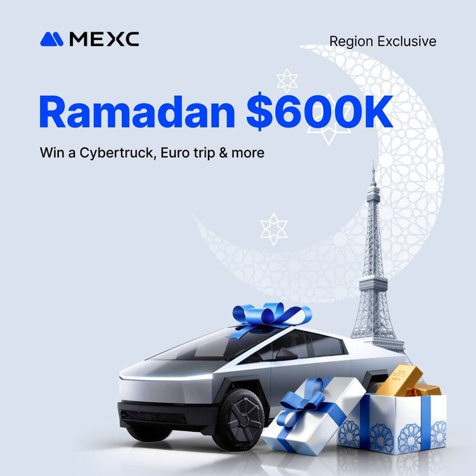 #MEXC Özel Ramazan Kampanyası — 50 USDT Çekilebilir Ödül Fırsatı!

14 Şubat - 14Mart

Yeni kullanıcılar 100$ yatırıp 50$ çekilebilir bonus kazanabiliyor 

Yalnızca ilk 300 kişi ile sınırlı acele edin🎁

Yapılması gerekenler;

1️⃣Aşağıdaki bağlantıdan hesap oluştur: