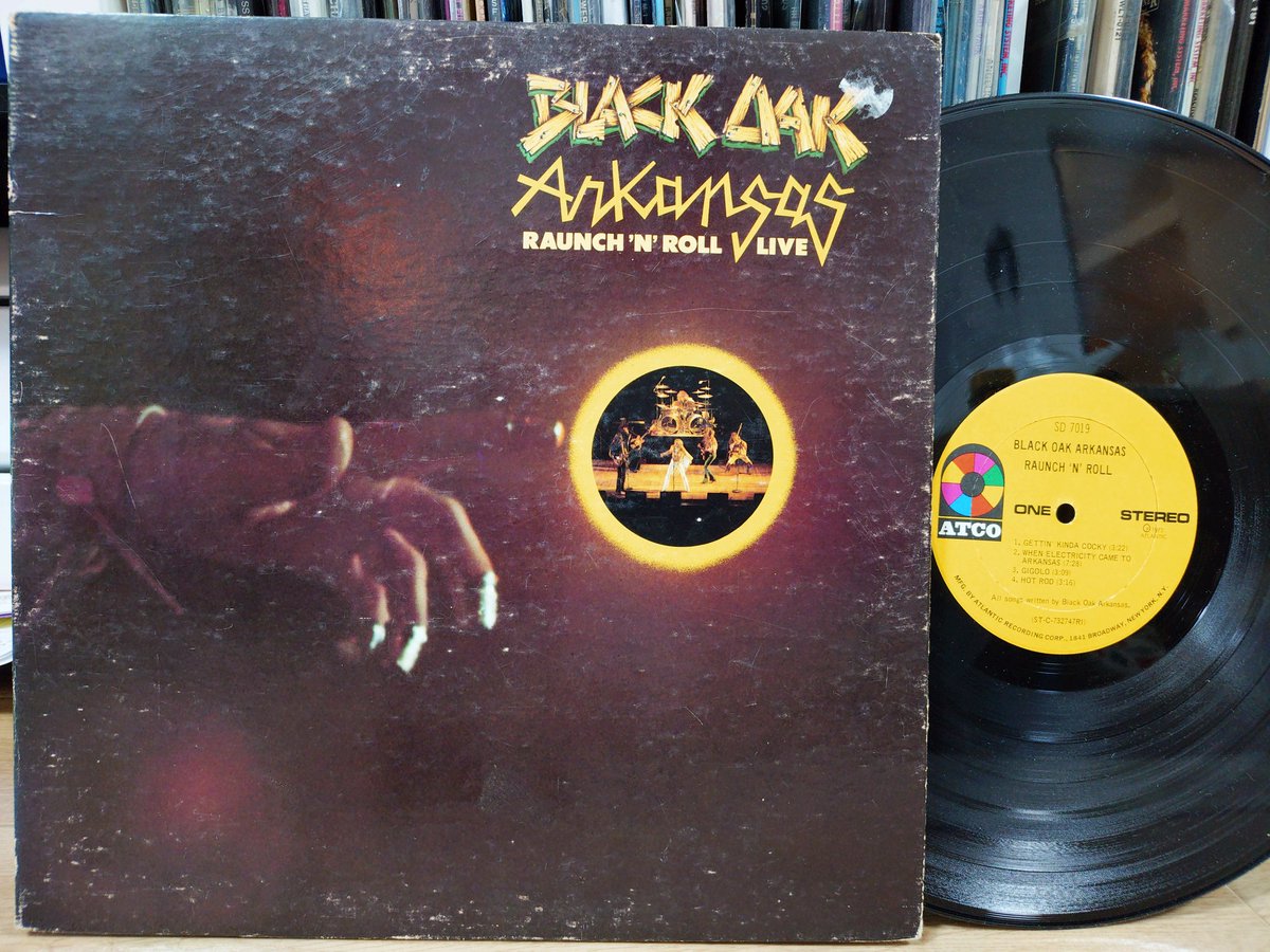 Black Oak Arkansas/Raunch'N'Roll Live 南部ロック魂。4chやRhinoより