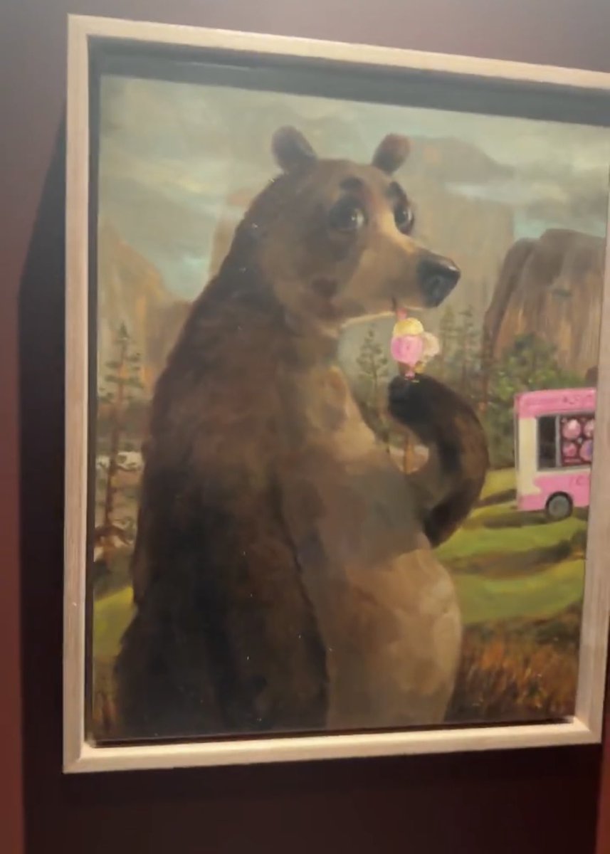 뷔자:이사를햇고요,
제가좋아하는그림보여드릴게요
하는데 그림상태존웃ㅜㅜ
“아이스크림을 먹는 곰돌이예요”