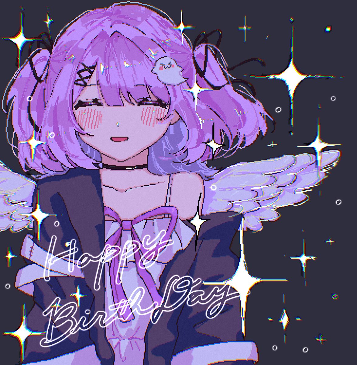 ̗̀ ʜᴀᴘᴘʏ ʙɪʀᴛʜᴅᴀʏ ̖́- ⋆˙⟡ #るなぱれっと #紫宮るな生誕祭