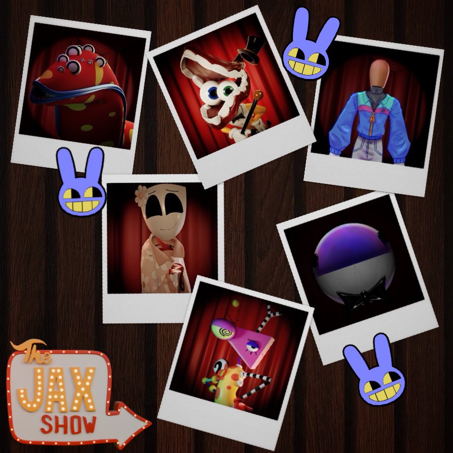 WANT TO BE IN THE CAST OF THE JAX SHOW? FAR OUT✌🏻 

1 MORE WEEK IS LEFT UNTIL AUDITIONS CLOSE! GET THOSE SUBMISSIONS IN!  

MORE INFO IN 🧵 

#tadc #TheAmazingDigitalCricus #thejaxshow