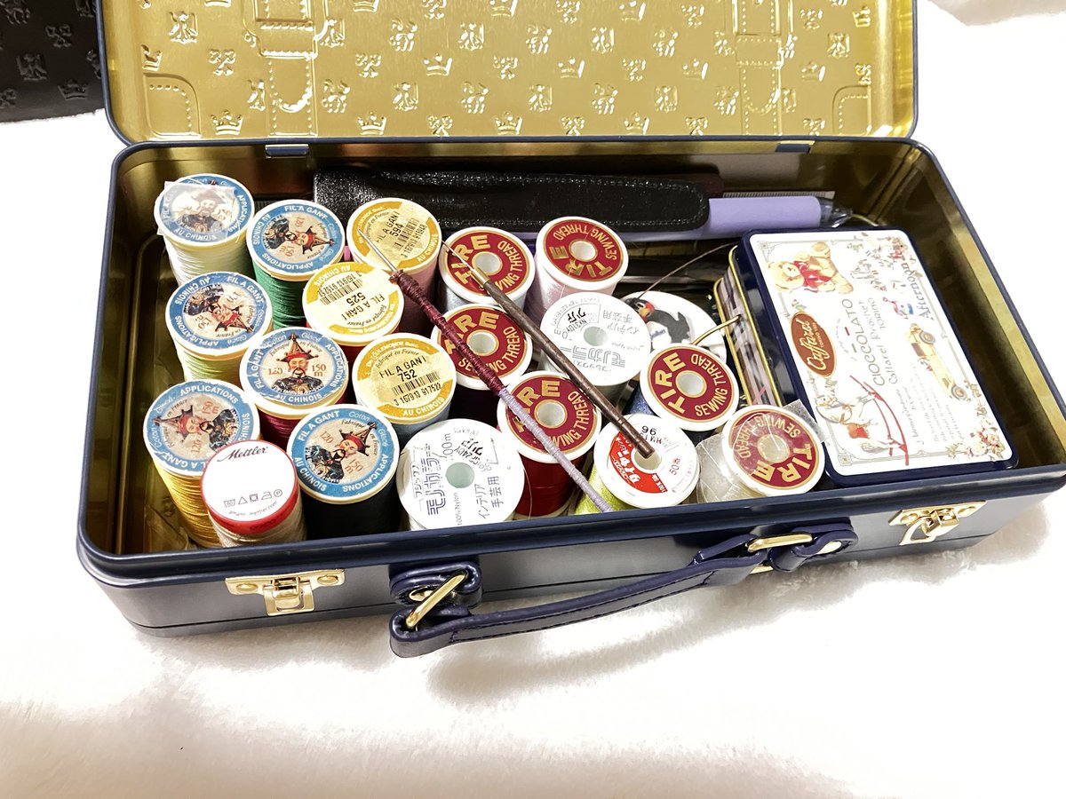 カルディの缶で欲しかったの買えた！ アリワーク用の道具箱を変え