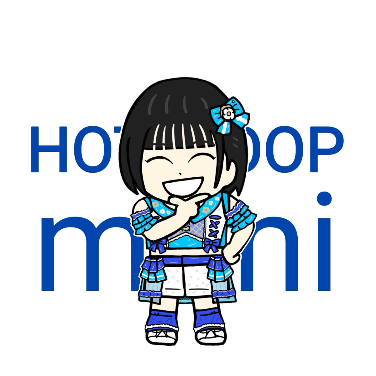 HOTALOOPの熊野みみちゃん🐻 #みみのミニアルバム #タっちょんのイラスト