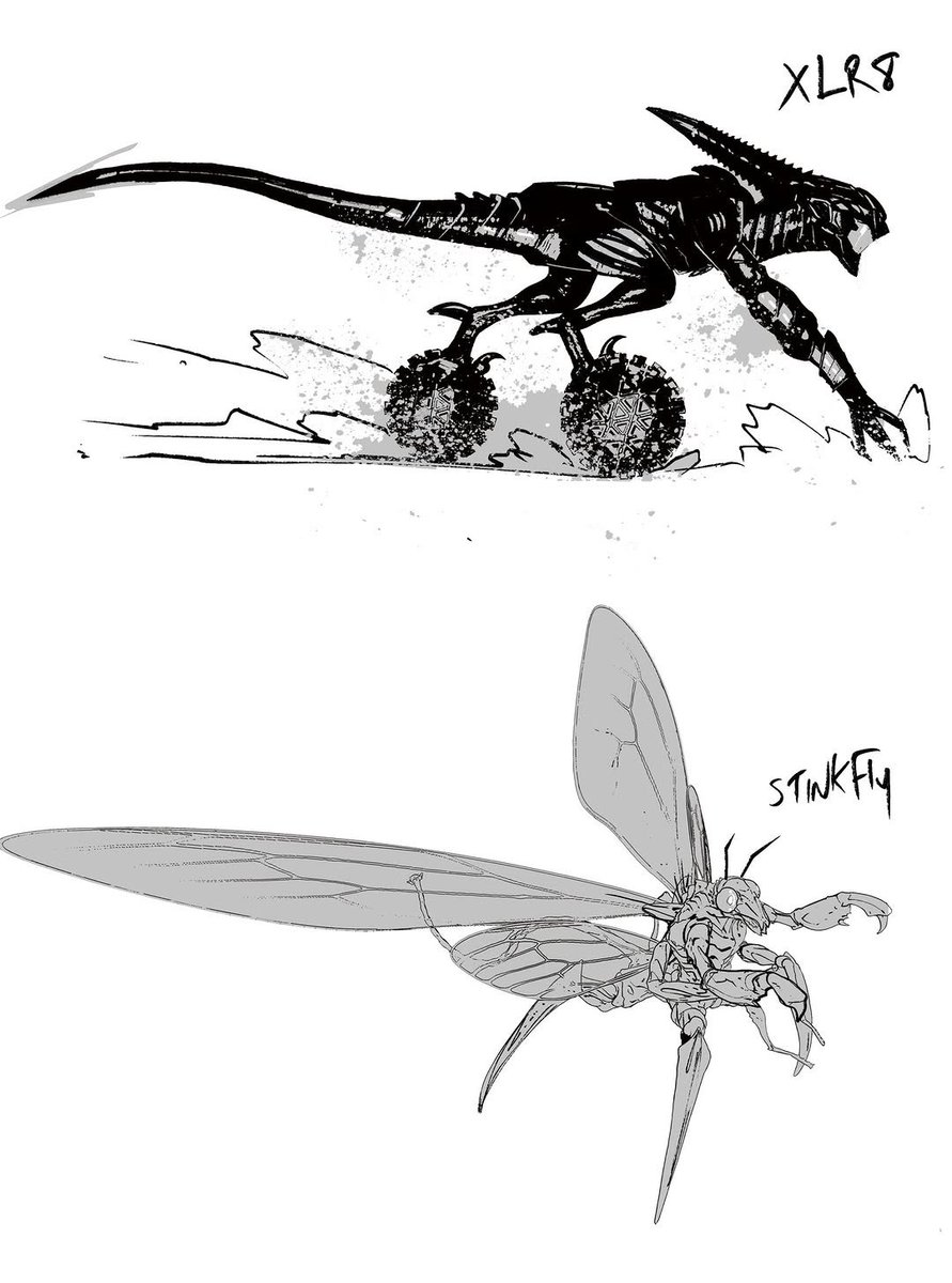 Cannonbolt, Greymatter, Upgrade, XLR8, and Stinfkly in the upcoming Dynamite Ben 10 comic!