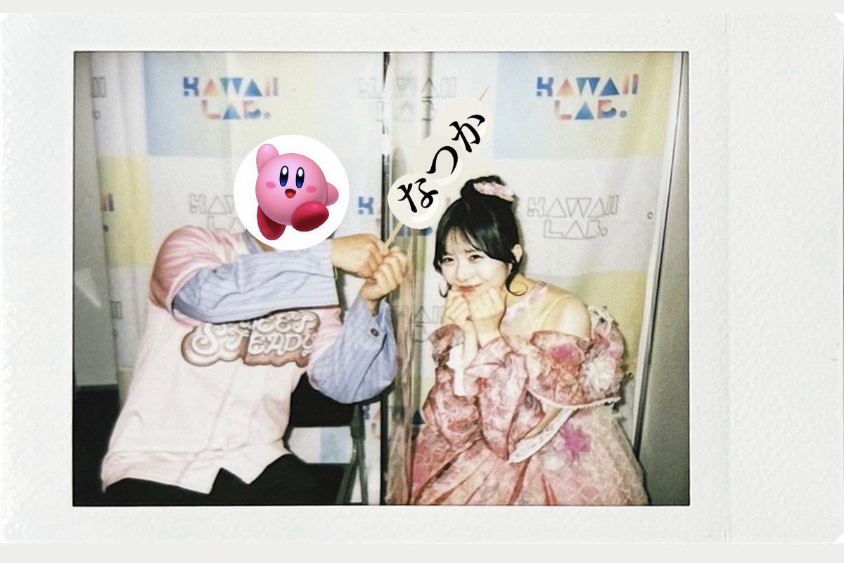 大特典会】SS栗田なつか🎀 チェキ⑬📸 お団子ヘアだったので、なつか