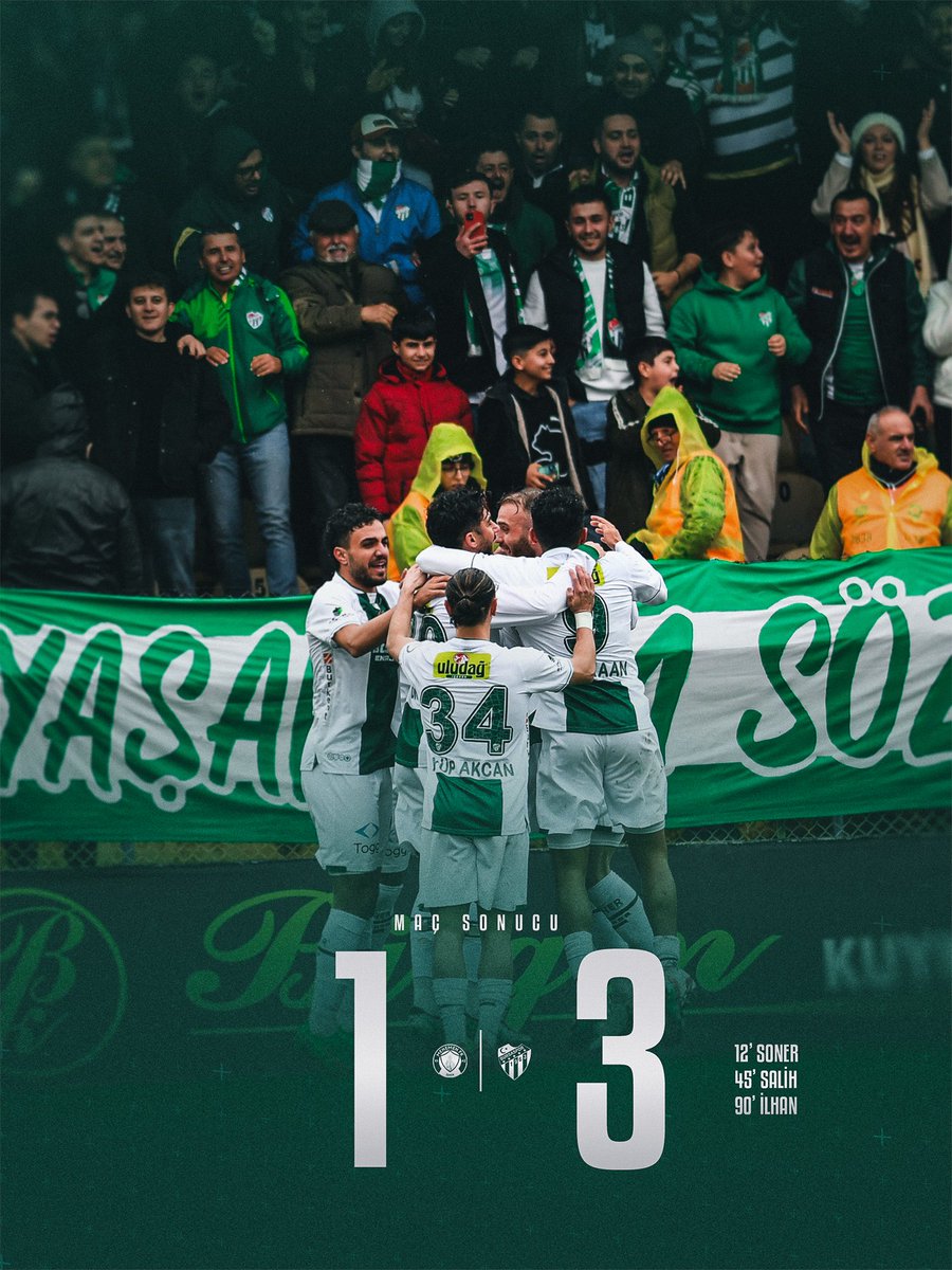 BursasporSk's tweet image. 🐊 MAÇ SONUCU

Menemen FK 1-3 Bursaspor