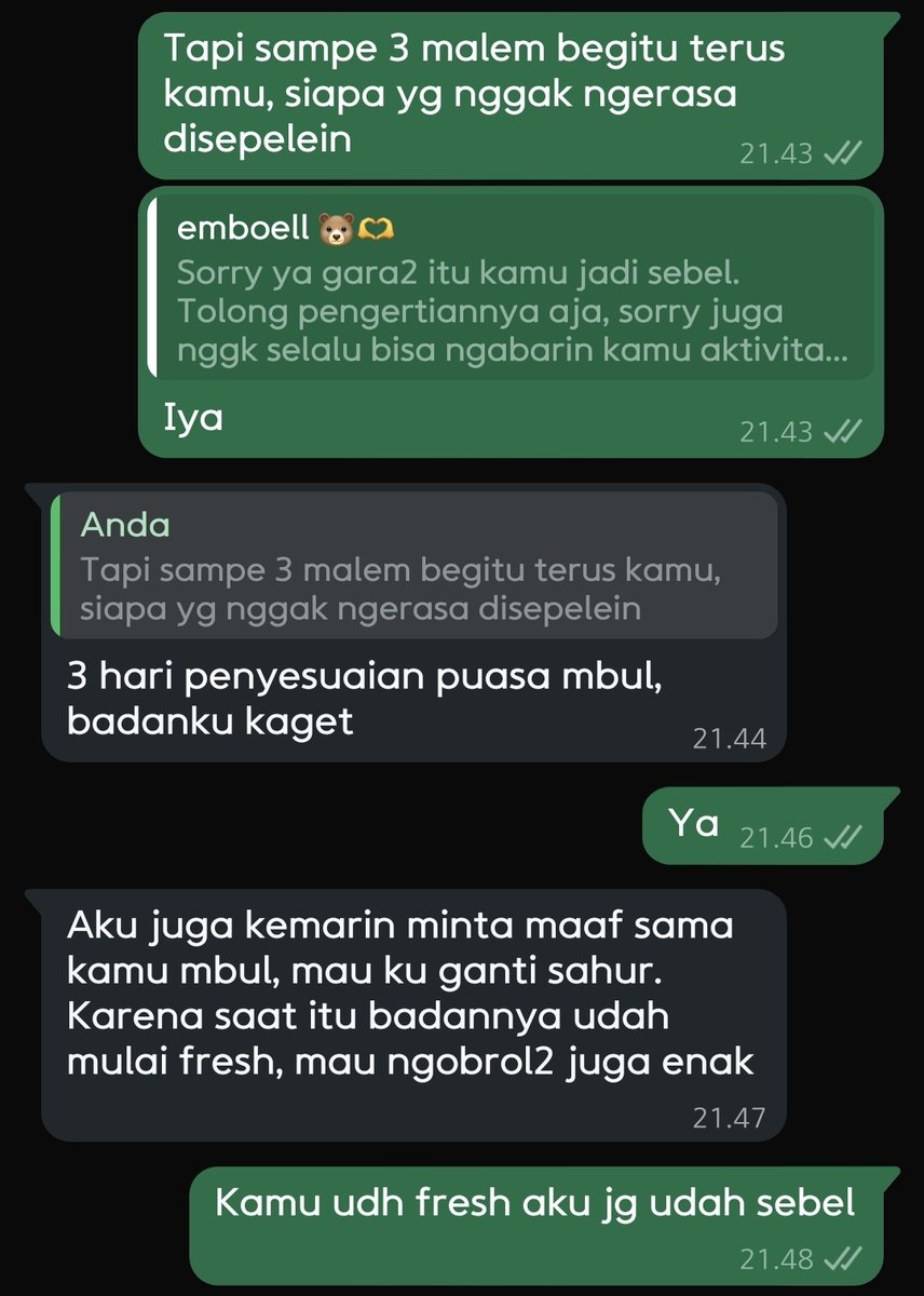 Banyak alasan