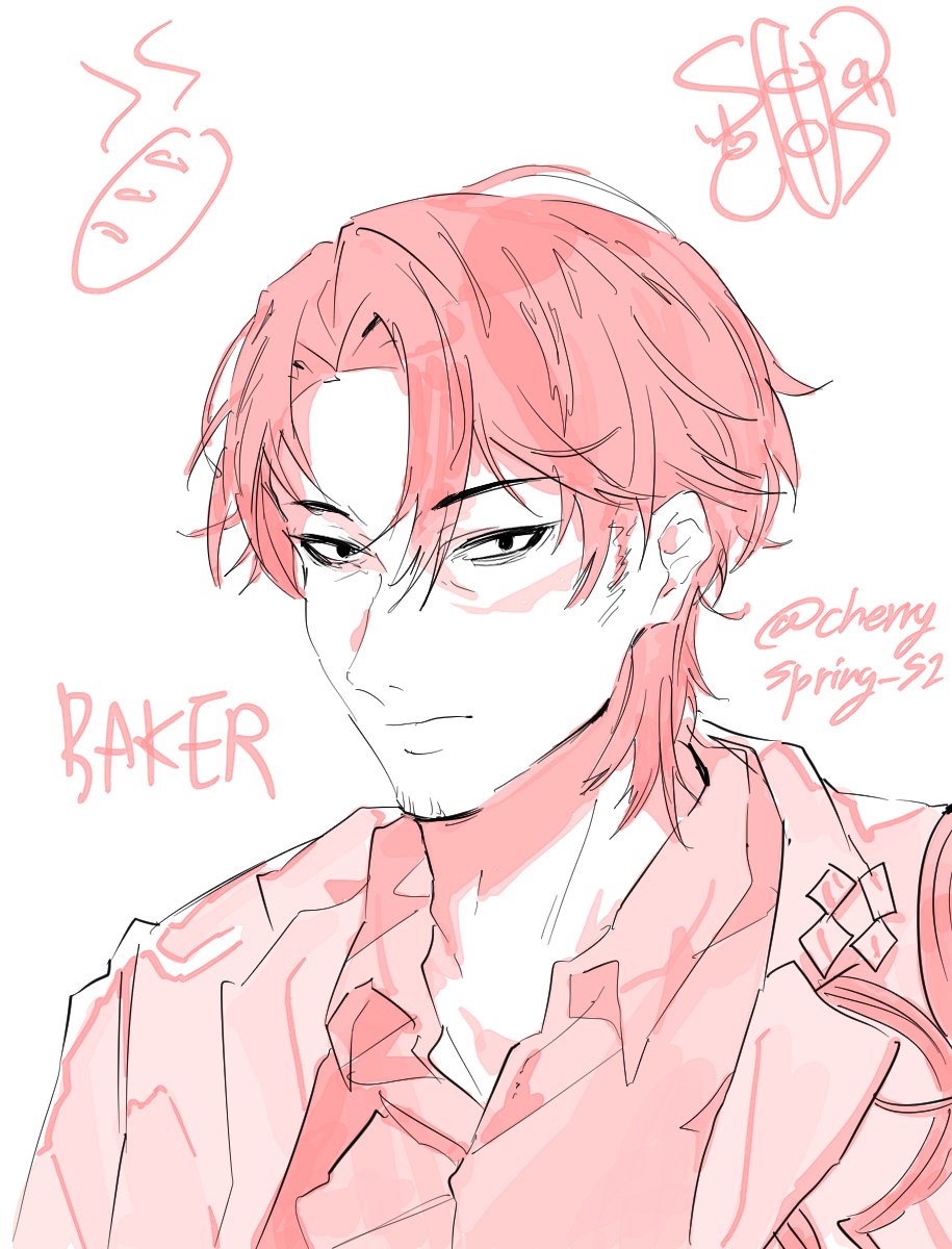 #GS_BAKER_BIRTHDAY
베이커씨 생일 축하합니다^^ 급하게 그렸습니다...