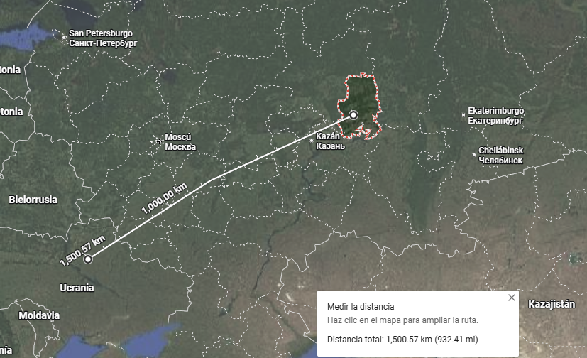 Ucrania alcanzó con sus misiles Flamingo la fábrica de misiles Votkisk en Udmurtia, a mas de 1.500 km de distancia. Es el sitio en donde se producen los misiles Oreshnik, el ICBM  RS 24Yars y el Iskander M. El Flamingo tiene un alcance de 3.000 km y una carga explosiva de 1.150