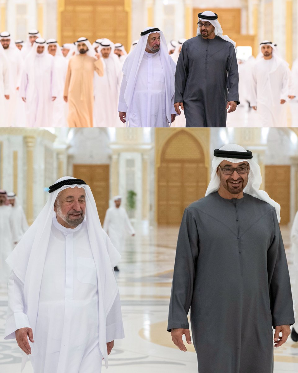 - اللهم احفظ حكامنا وولاة أمرنا وارزقهم الخير واحفظهم من كل شر حاسد وحاقد وامد بأعمارهم وادم عليهم موفور الصحة والعافية 🤍🇦🇪✨..

#محمد_بن_زايد 
#hhmbz1