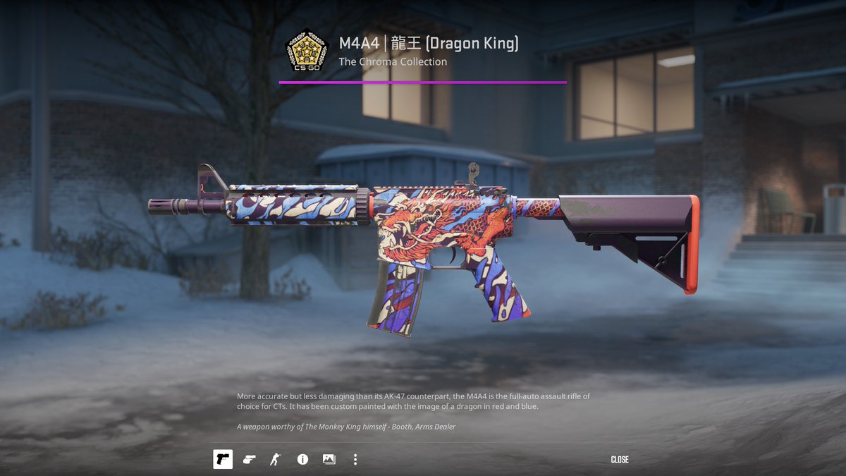 🎁 M4A4 | 龍王 (Dragon King) MW ($40)

✅ Follow Me &amp; <a href="/vgosquadkick/">VGOSquad</a> 
✅ Retweet
✅ Tag a Friend

⏰ Rolling in 7 Days!