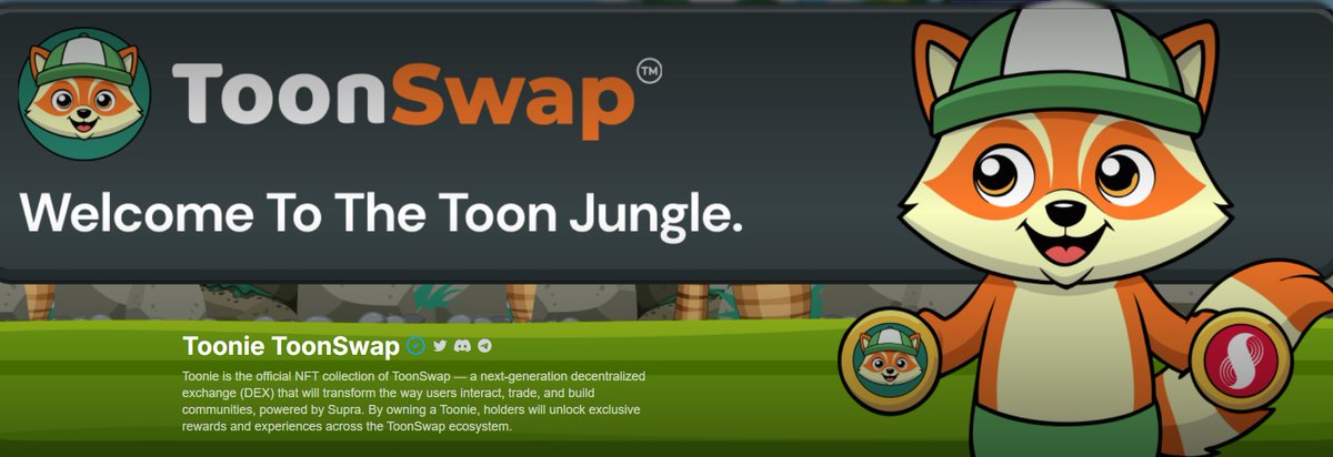 toonswapsupra's tweet image. GM #Toonies on @SUPRA_Labs. 

There's a saying that #Toonie has the highest collection numbers among #SUPRA network, 10,006 NFTs in total. #Toonie will never be sold out. 

ChiefToon Response : No, the number #Toonies are actually way too little for the market to own it, why?