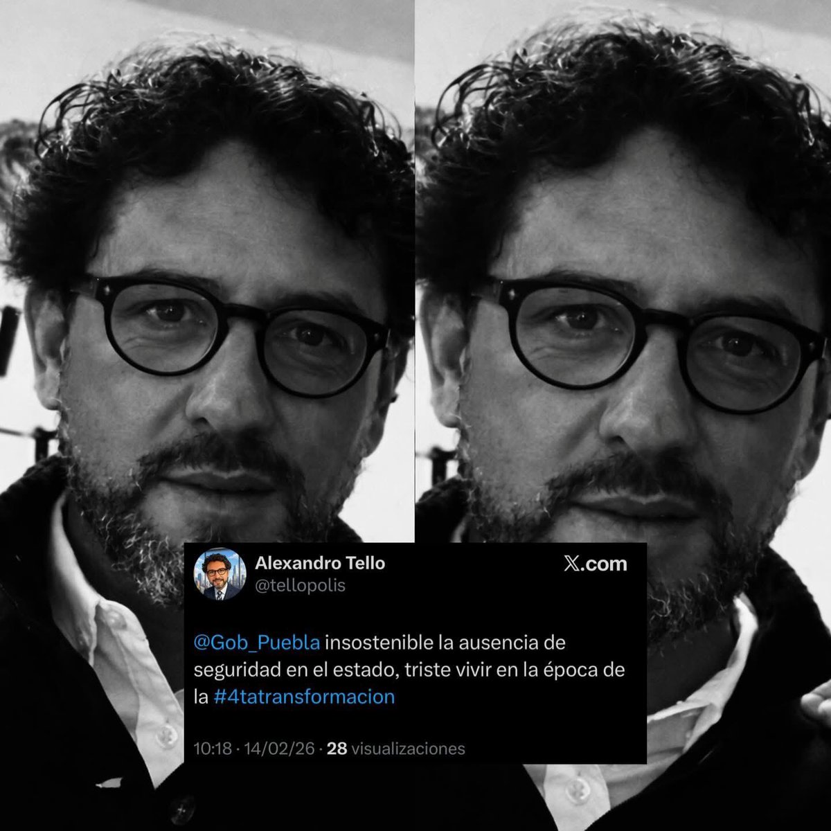 MaTere_Mendoza's tweet image. Hace unos días, el contador Alexandro Tello denunciaba en redes: “Insostenible la ausencia de seguridad”, al referirse a la situación que se vive.

Hoy, lamentablemente, fue localizado sin vida junto con su esposa, ambos con huellas de violencia.

En paz descansen 
😔🙏🏼