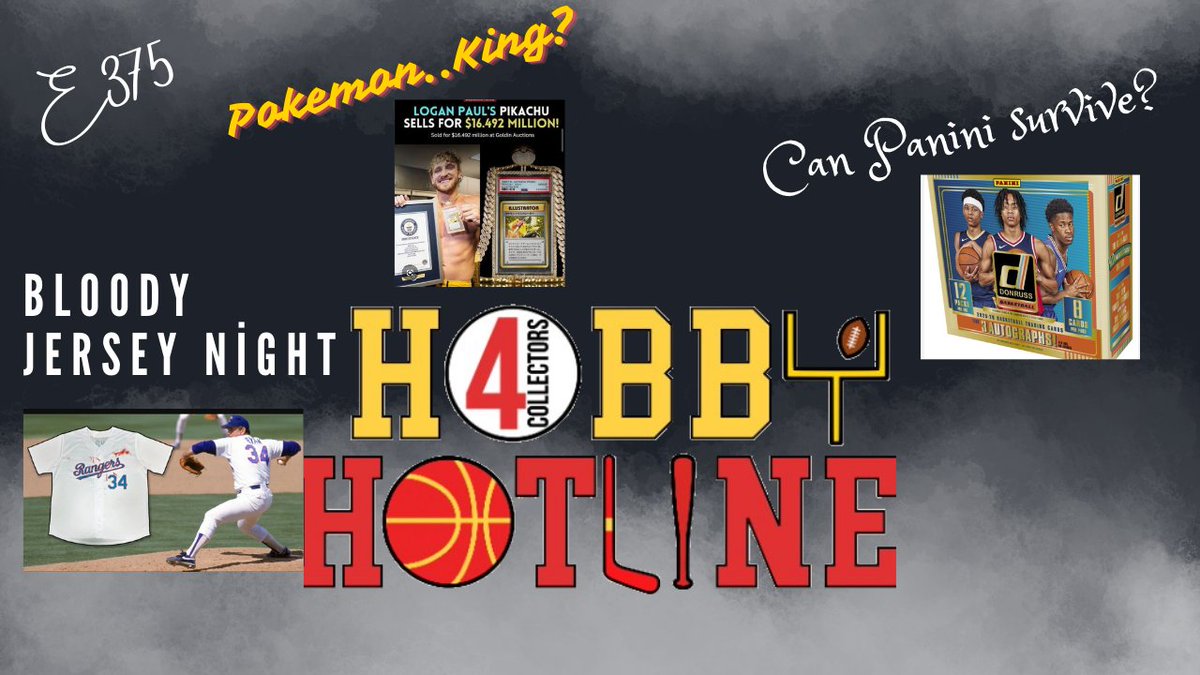 Today 11am est/8am pst

youtube.com/@4collectorsfo…