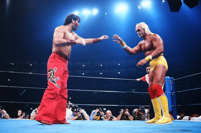 allan_cheapshot's tweet image. the "WWF title is like a Honda, the IWGP title is a Rolls-Royce" match between WWF Champion Hulk Hogan and IWGP Champion, The Great Muta.

May 3, 1993