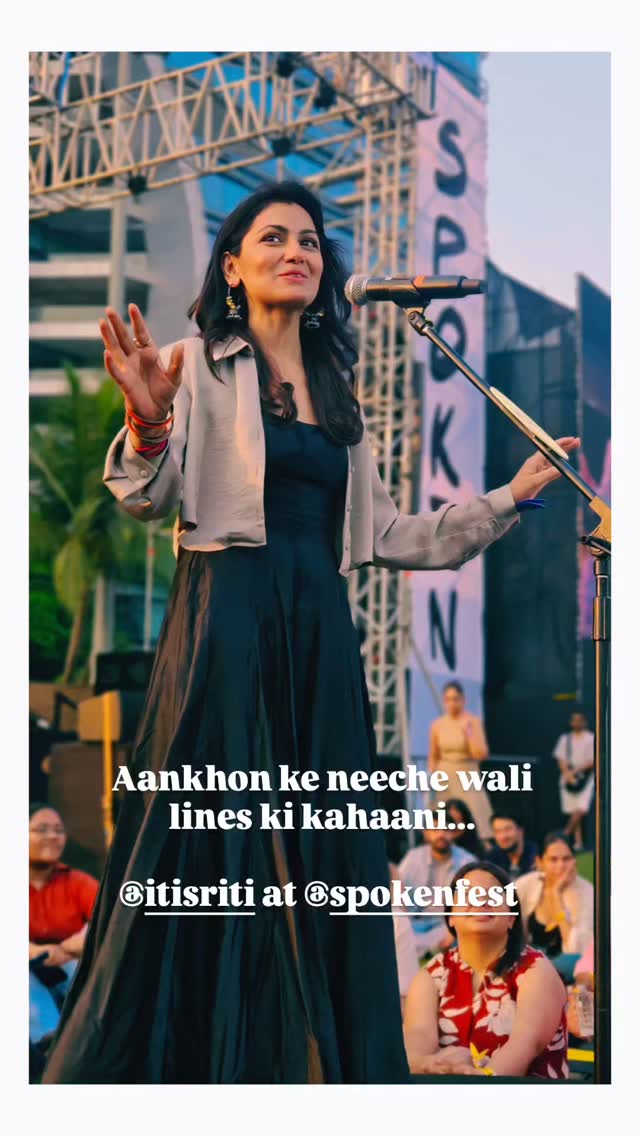 owned the stage yet again! 🫰🧿♥️

#SritiJha