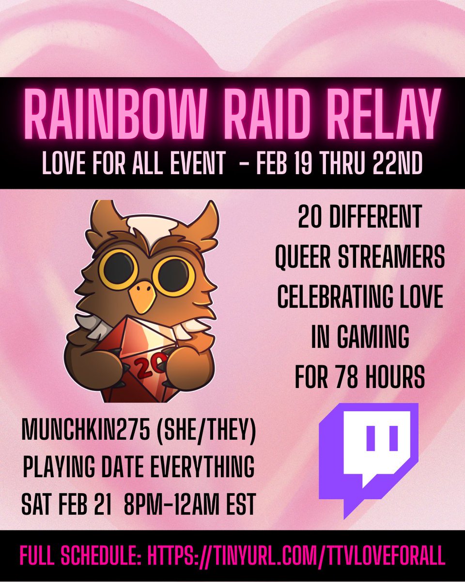 TheRainbowRaidRelay tweet media