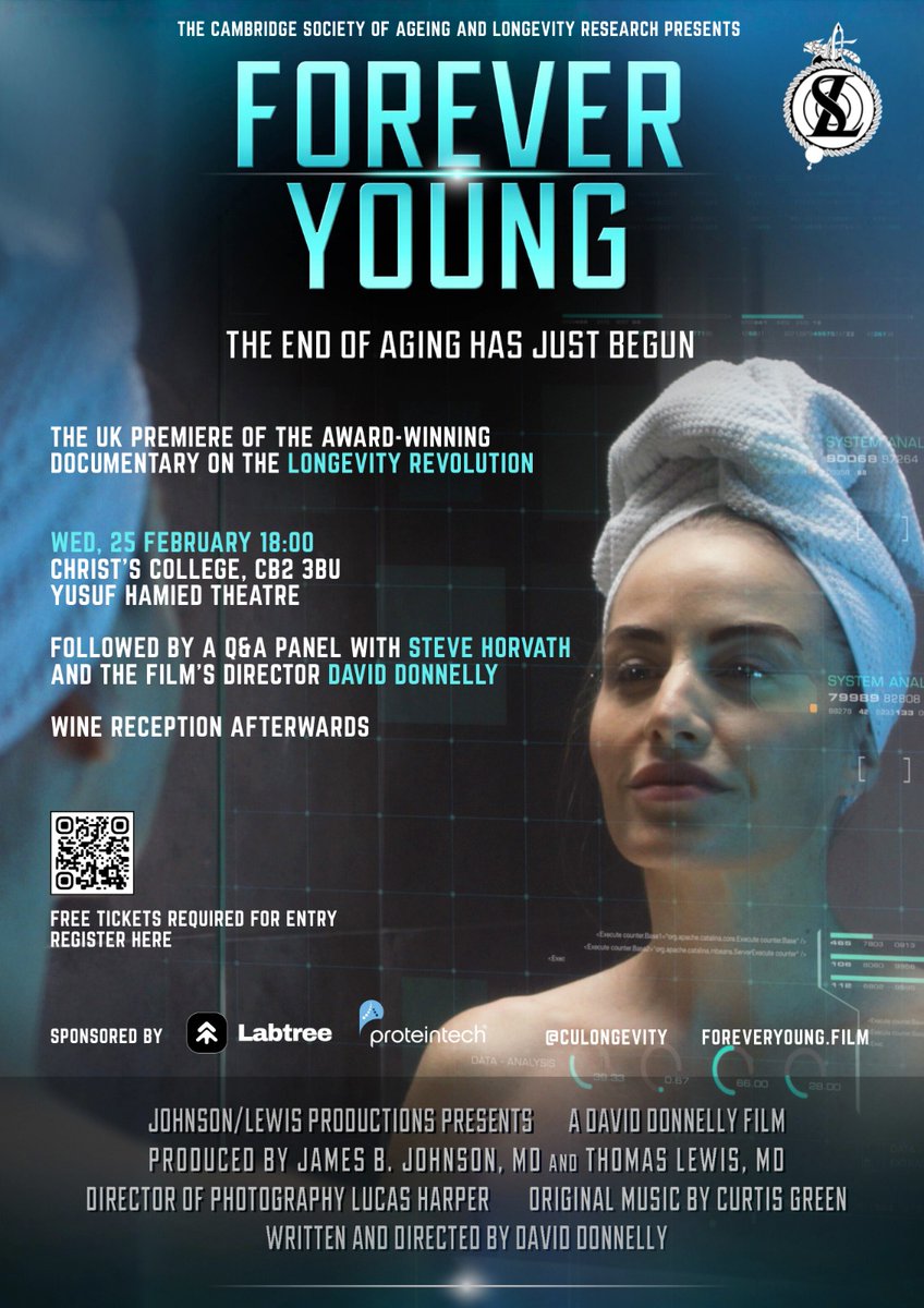 Cambridge Society of Ageing & Longevity Research tweet media