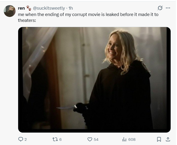 emelia_08's tweet photo. @WowUnderATree @Ivanrmunoz20 the plot spoiled and trailer usually says enough if the movie will be good or not- but even here with the reveal, having the context and the whole scene we can tell its bad :) https://t.co/gAxsQygcaD