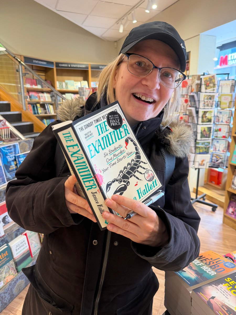 Janice Hallett tweet media