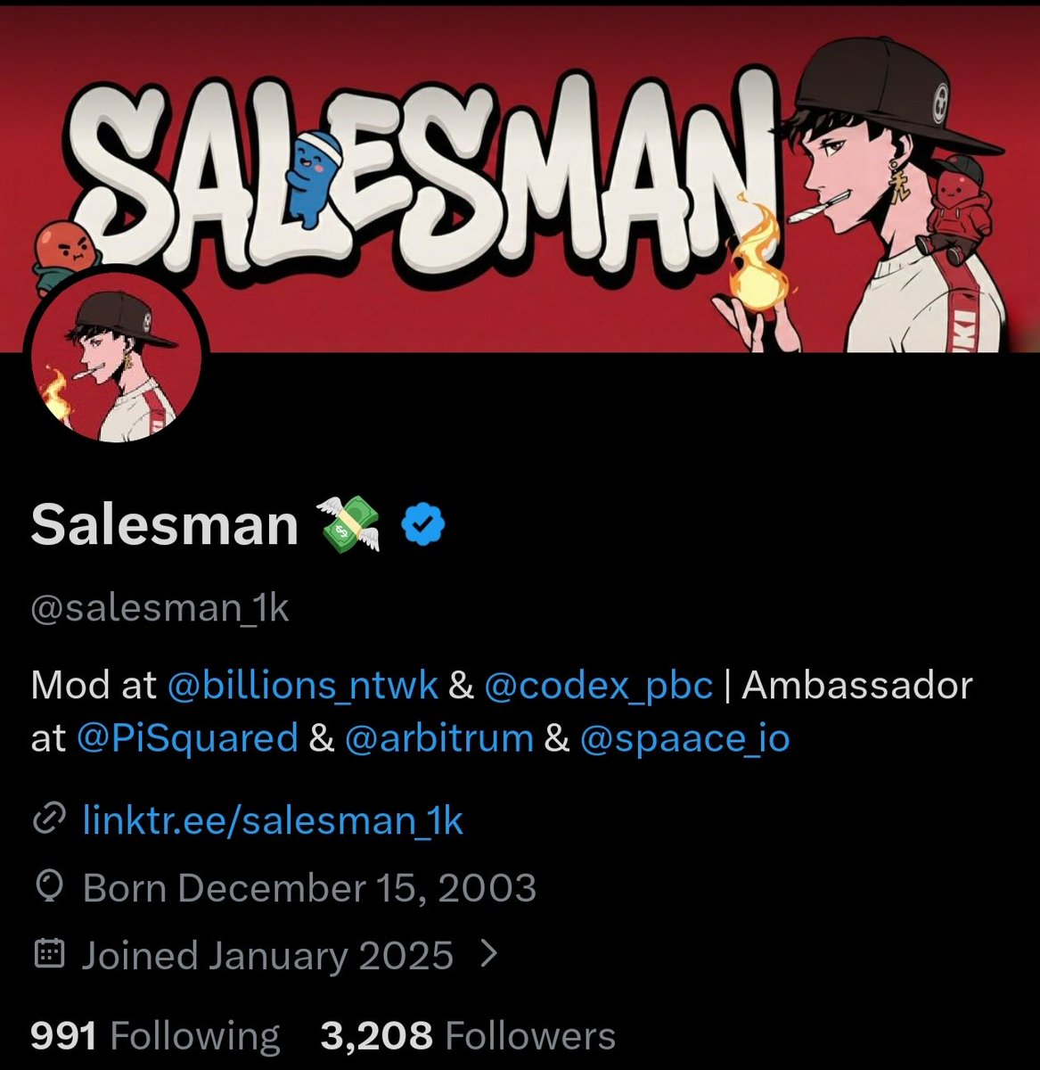 Salesman 💸 tweet media