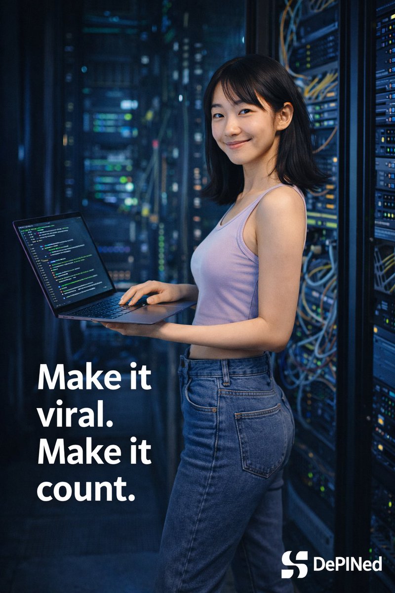 SoraMatsudaa's tweet photo. I don’t chase virality, I chase repeatability.
One strong format plus a referral loop beats random posts every time. @DePINed_org turns consistency into progress, so your climb is built on data, not vibes.
Your referral. Your climb. https://t.co/qZd6q7VcyL