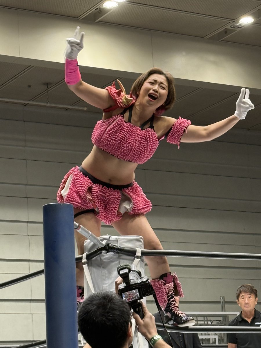 2.21エディオン大阪第二 議員先生！ #STARDOM #シン・広田・葛飾さくら