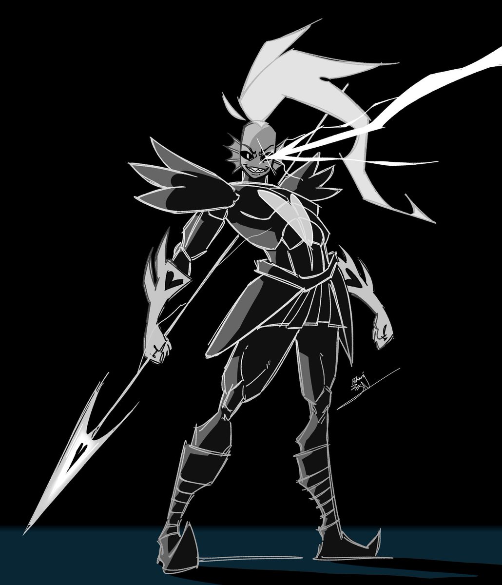 Undyne, The Undying

(art for a friend🐟✨)