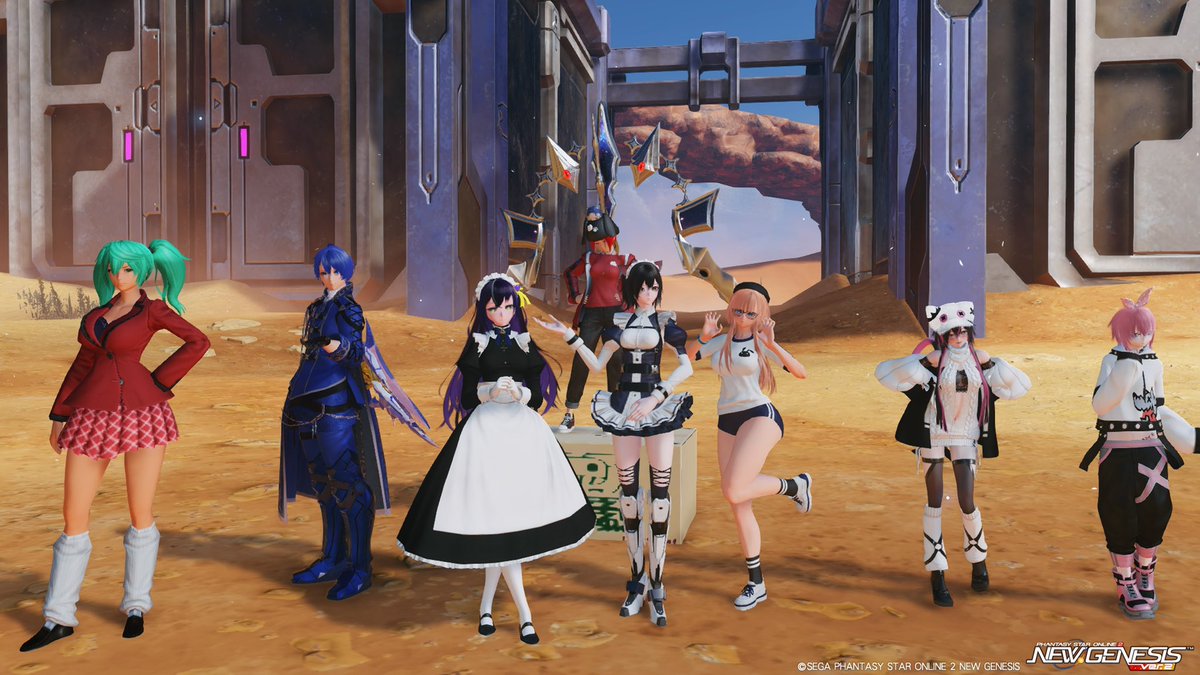 昨年末からNGSやソニレ等で知った菫ナナナさんや同事務所の皆様の配信を現地で観ながら遊んでみたくてちょっと10鯖旅行！
慣れない土地で緊張してましたが10鯖の空気が暖かくて楽しかったです！
また10鯖遊びに行きます！お疲れ様でした！
菫ナナナさんと何回かSS撮れて良かった！
 #愛みのパズル