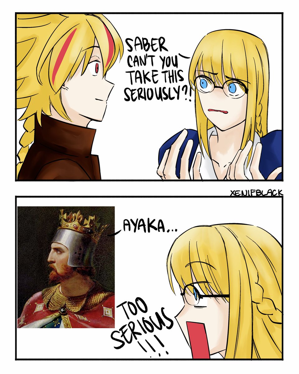 XenifBlack's tweet image. Serious

 #リチャアヤ #richaya #fsf #strangefake