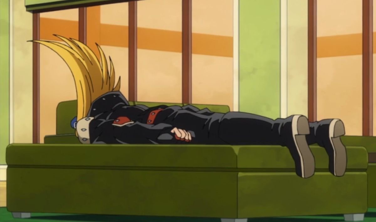 I’d like to think he’s laying like this, not just to like, relax after something intense, but he doesn’t want to mess up his hair LOL