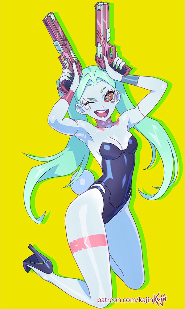 FunSizeCybrpunk's tweet photo. Rebecca has to now go undercover on a mission dressed up in a bunny suit? Oh this will only go swimmingly. She’ll be around a bunch of pervy CEO types.

#LewdRP https://t.co/UhCCMVOS6m