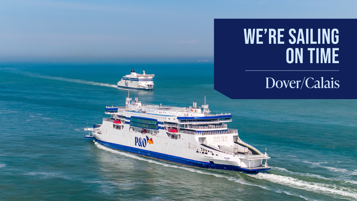 P&O Ferries Travel Updates tweet media