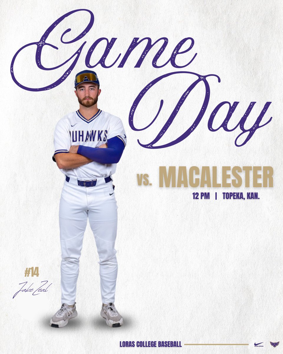 Loras vs Macalester. Standalone Non-Conference Finale.

#GoDuhawks | #RollRiversBSB | #D3Baseball