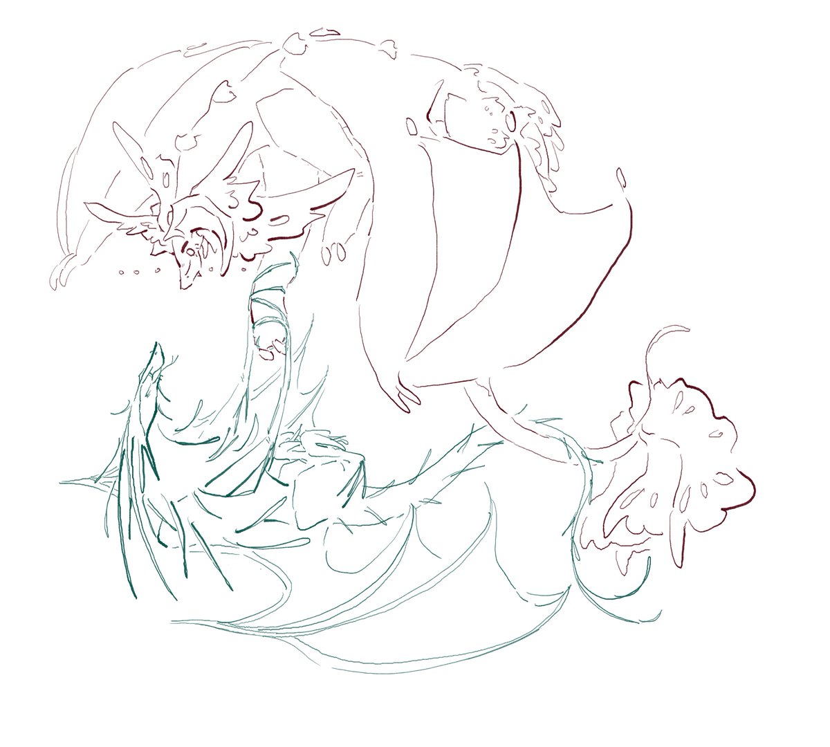 Kinda missed drawing these idiots...  ┐(´ー｀)┌

#ivantill