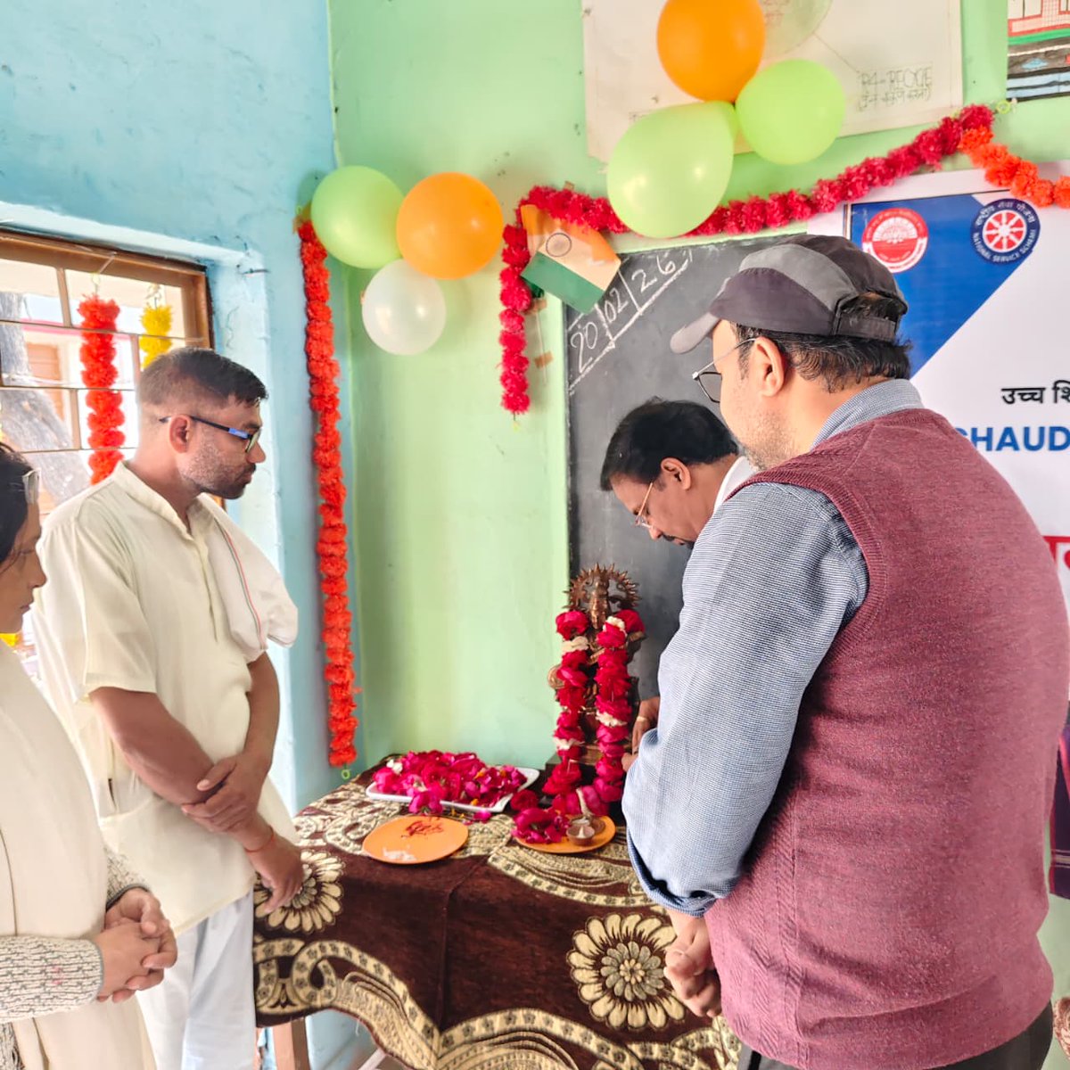 GeogNeeraj's tweet photo. @_NSSIndia volunteers of @nsscsjmccspgetw @NSSRDUPUK participating in 7days special camp 1at day 20 feb 26 at adopted village baidpura saifai Etawah,as order by UPSNO &amp; UNIVERSITY VENUE IS 9km far from college campus. @askabir_in @DmEtawah @csjmuofficial @mygovindia @PIB_India https://t.co/dx7MQxSgQ4
