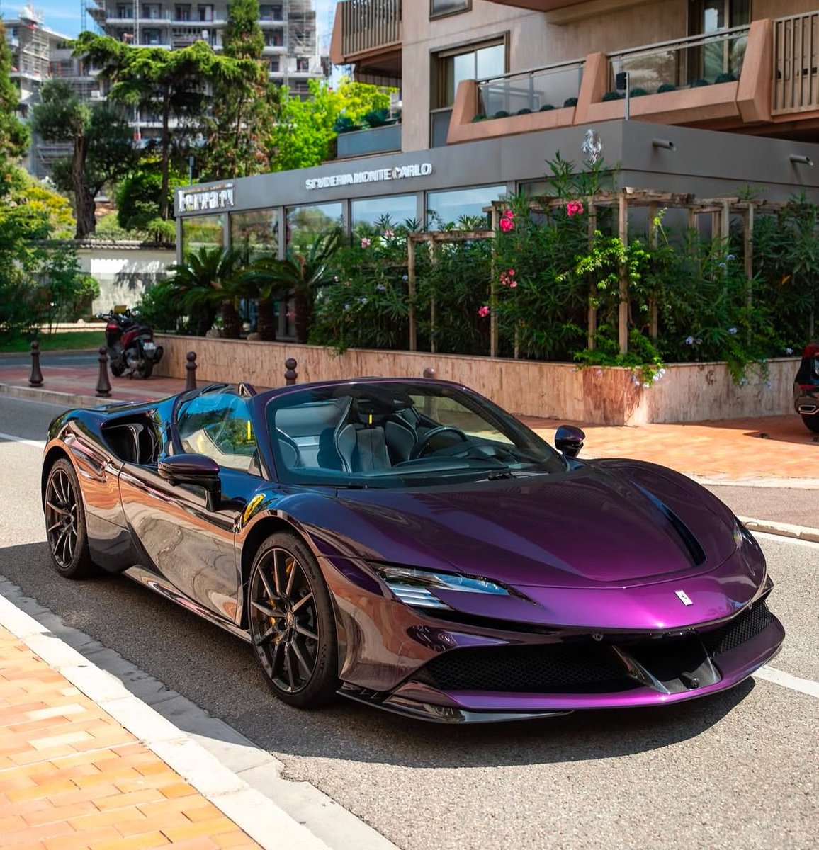 TheDamiForeign's tweet photo. Burna Boy just bought a purple Ferrari SF90 worth 750m naira😭😮‍🔥 https://t.co/slNVGyI0jD