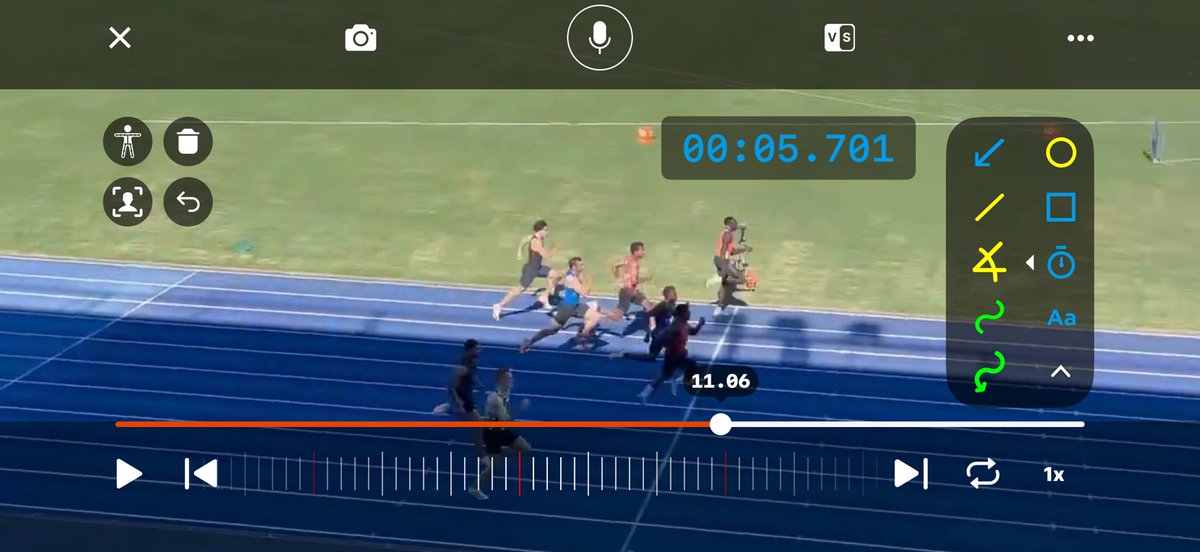 Gout Gout’s 10.00(+0.9)
3.95 - 5.71 - 6.57
Video analysis 59.99fps
* +/- 0.01